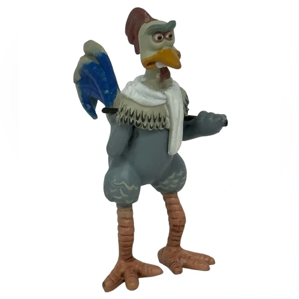 Vintage 2000 Playmates Chicken Run Ginger Mr Tweedy Guard Dog Mini Figures
